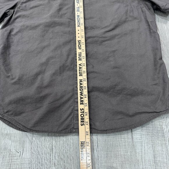 Harley Davidson Shirt Mens Large Short Sleeve Gray HDMC Button Down Biker - Picture 6 of 11